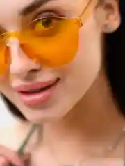 Оранжевый цветные очки MIRSEE унисекс