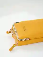 Желтый сумка женская для телефона, через плечо