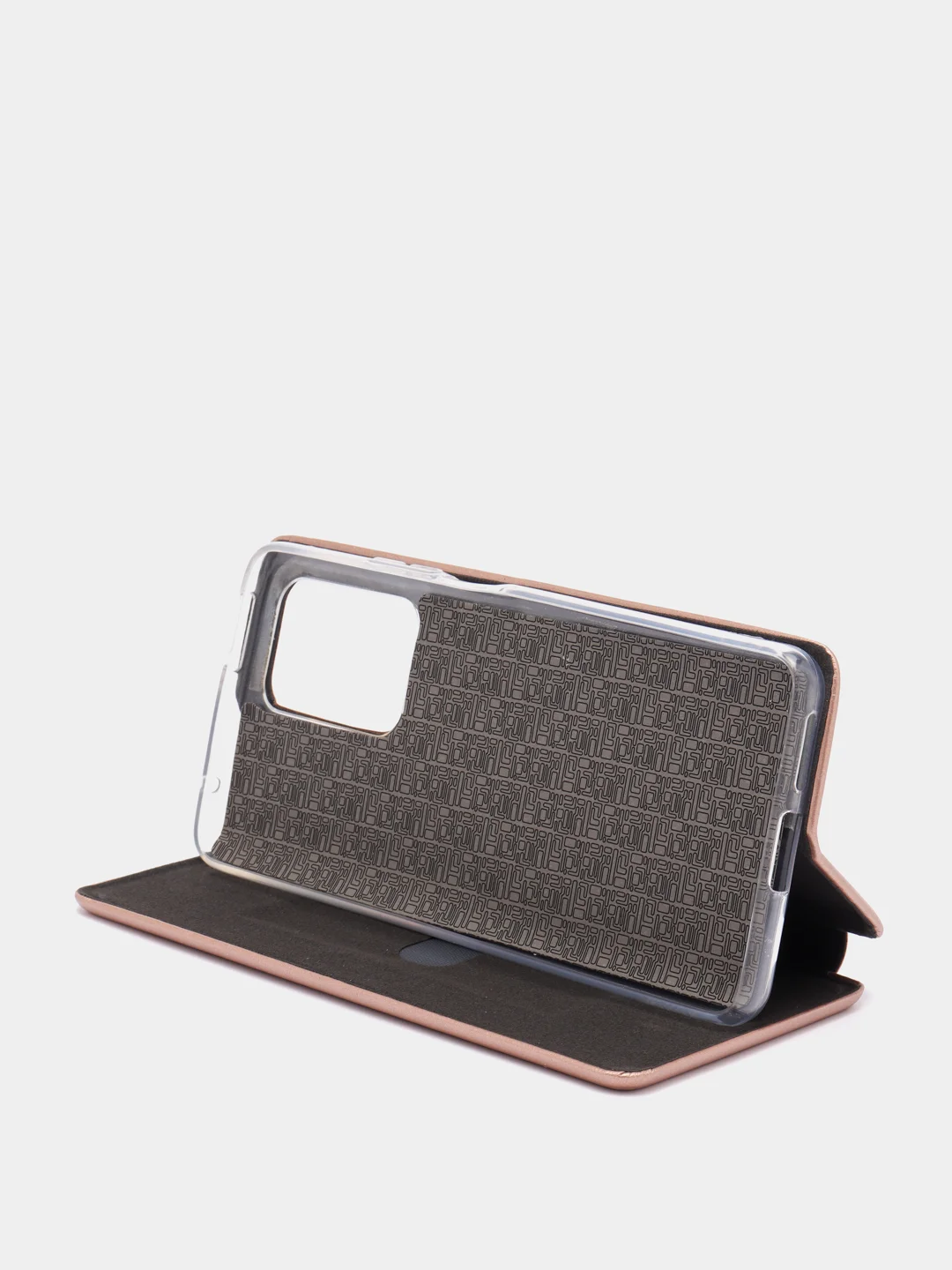 Золотой чехол книжка на Xiaomi 11T / Xiaomi 11T Pro