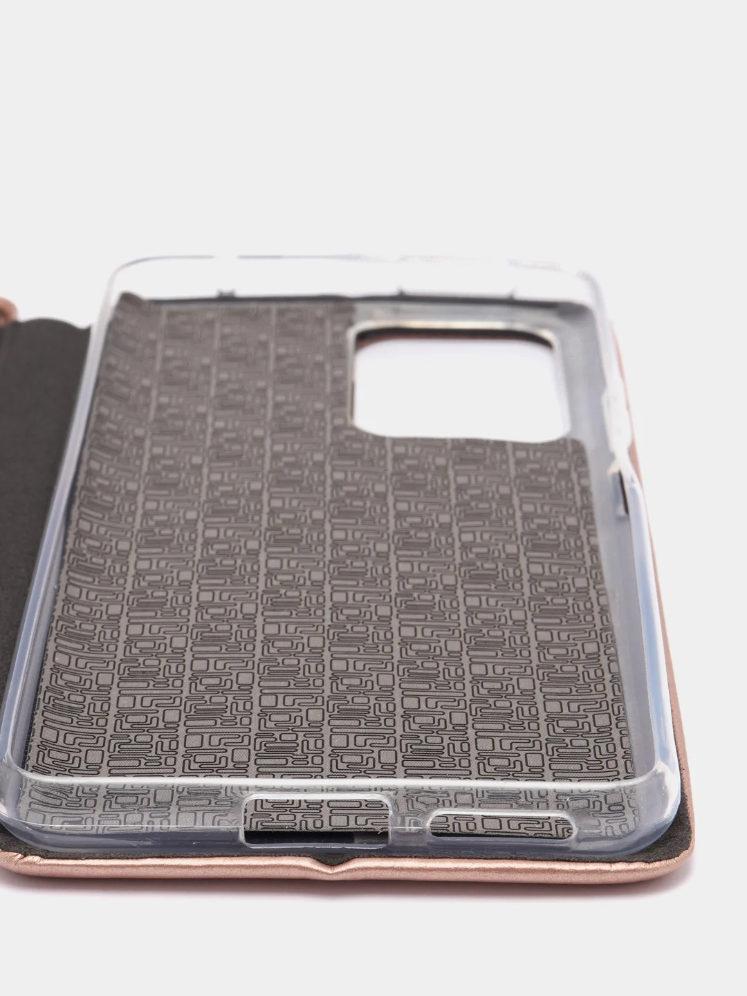 Золотой чехол книжка на Xiaomi 11T / Xiaomi 11T Pro