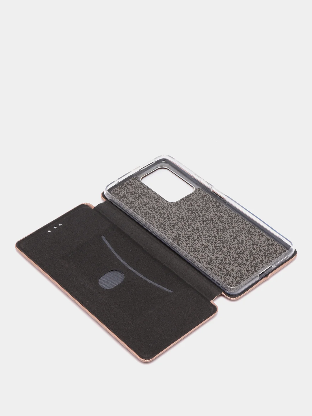 Золотой чехол книжка на Xiaomi 11T / Xiaomi 11T Pro