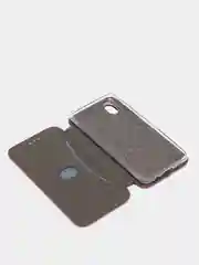 Бордовый чехол книжка для Samsung Galaxy A01 Core,  Самсунг А01 Кор