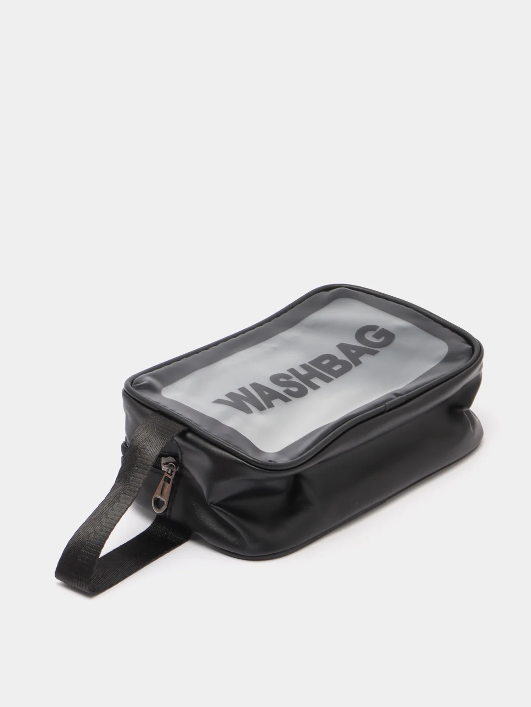 Черный косметичка прозрачная WashBag, 4 цвета