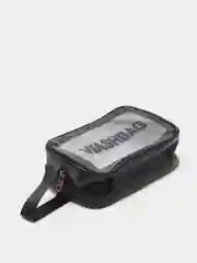 Черный косметичка прозрачная WashBag, 4 цвета