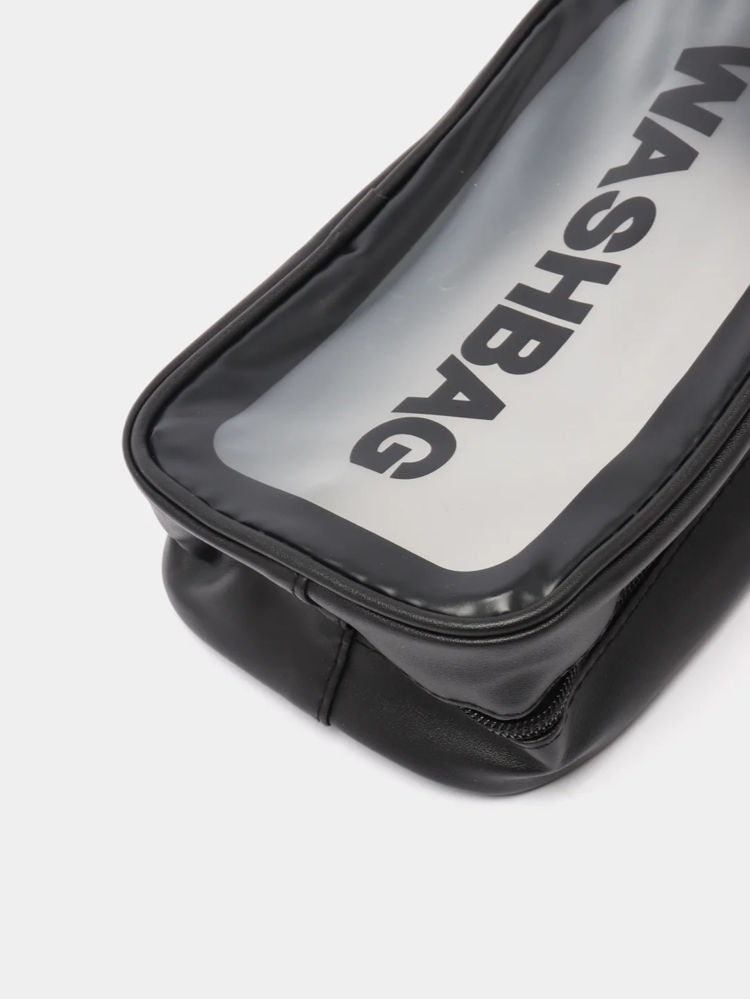 Черный косметичка прозрачная WashBag, 4 цвета