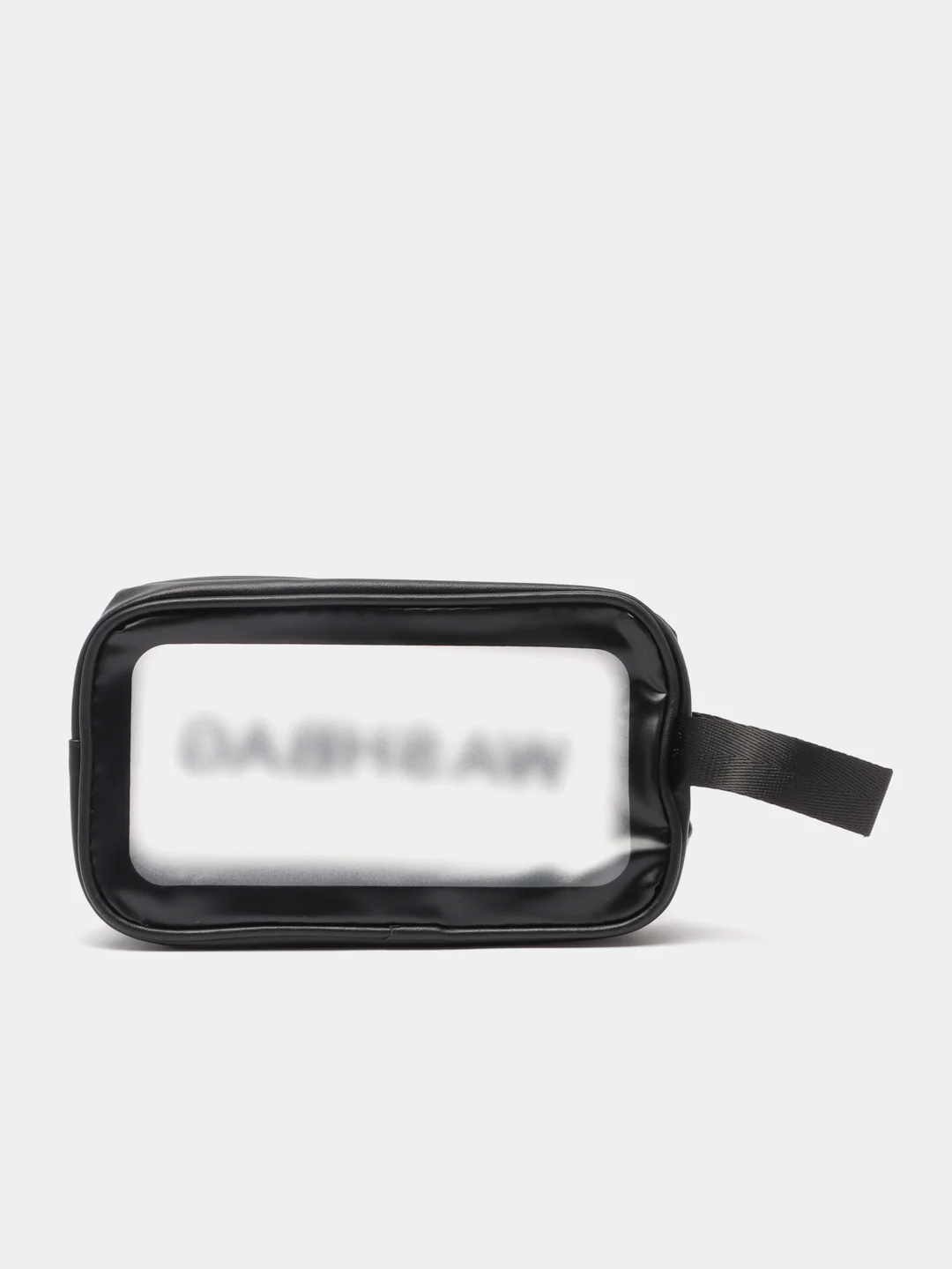 Черный косметичка прозрачная WashBag, 4 цвета