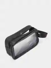 Черный косметичка прозрачная WashBag, 4 цвета