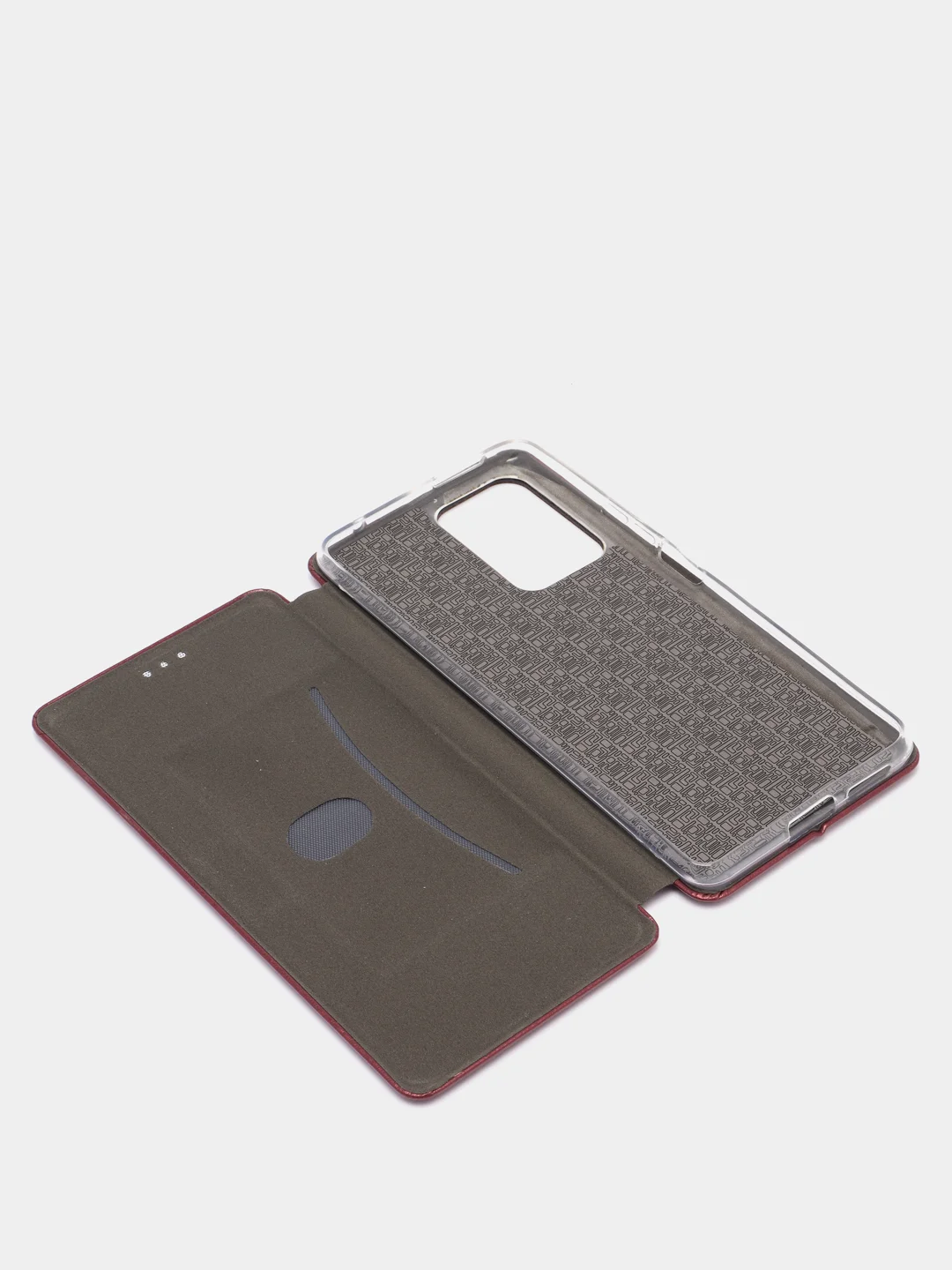 Бордовый чехол книжка на Xiaomi 11T / Xiaomi 11T Pro