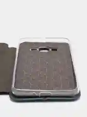 Зеленый чехол книжка на Samsung Grand Prime, G530 / J2 Prime