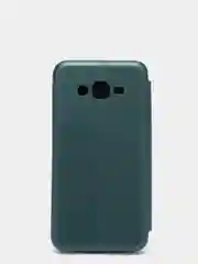 Зеленый чехол книжка на Samsung Grand Prime, G530 / J2 Prime