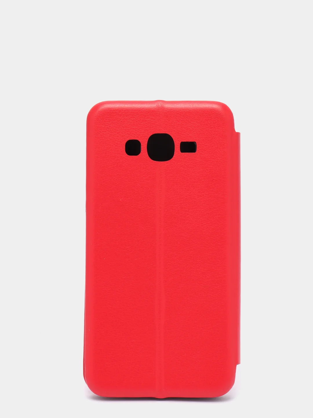 Красный чехол книжка на Samsung Grand Prime, G530 / J2 Prime