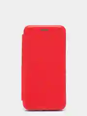 Красный чехол книжка на Samsung Grand Prime, G530 / J2 Prime