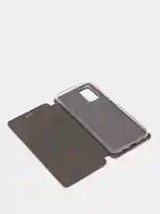Бордовый чехол книжка Samsung Galaxy A03s, Самсунг