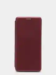 Бордовый чехол книжка Samsung Galaxy A03s, Самсунг
