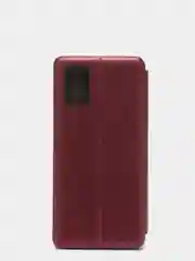 Бордовый чехол книжка Samsung Galaxy A03s, Самсунг