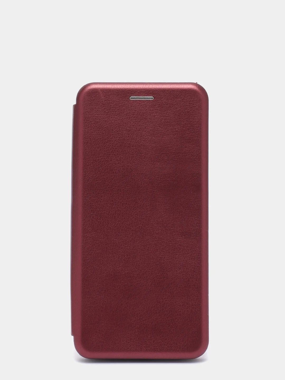 Бордовый чехол книжка для Samsung S21, Самсунг