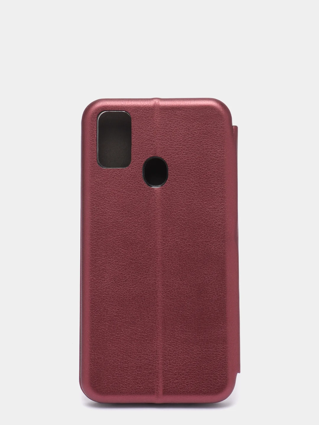 Бордовый чехол-книжка для Samsung M21, М21 Самсунг М21