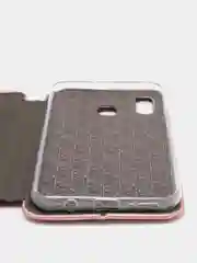 Золотой чехол книжка Samsung Galaxy A20, A30, Самсунг А20, А30