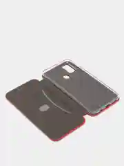 Красный чехол-книжка для Samsung M21, М21 Самсунг М21