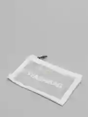 Белый косметичка прозрачная WashBag, 3 цвета