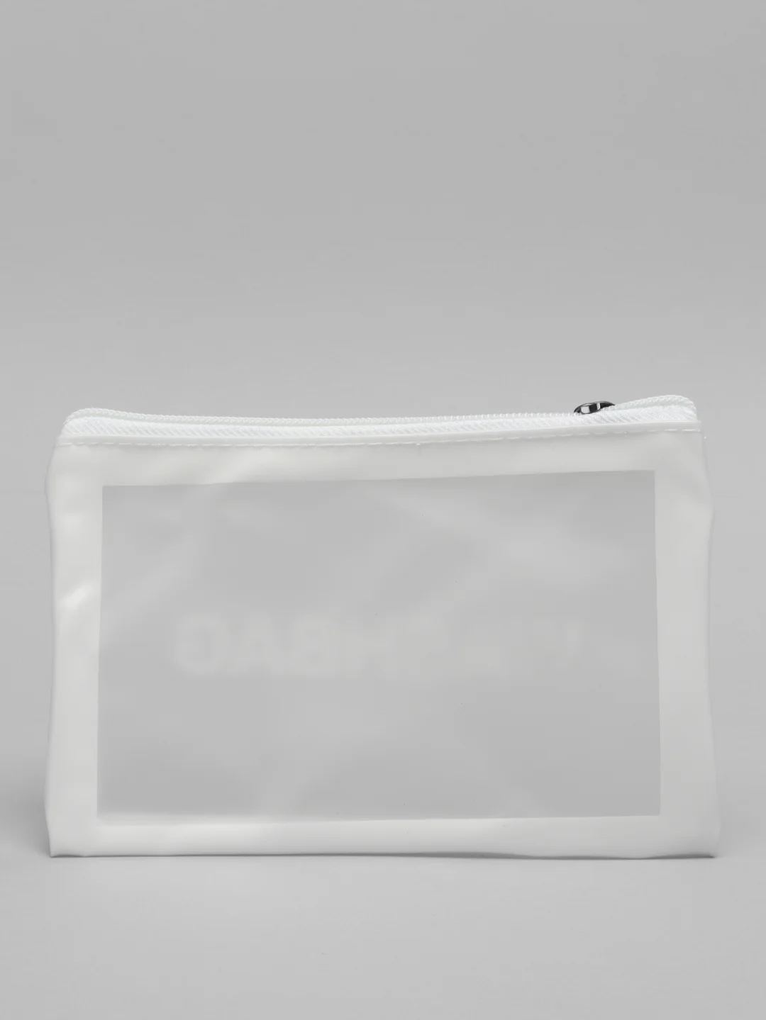 Белый косметичка прозрачная WashBag, 3 цвета