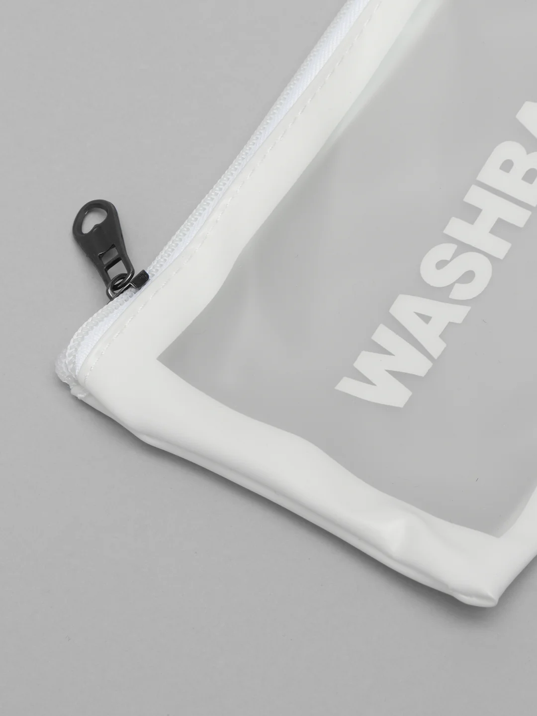 Белый косметичка прозрачная WashBag, 3 цвета