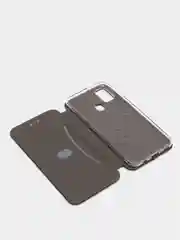 Черный чехол-книжка для Samsung M21, М21 Самсунг М21