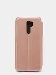Золотой чехол книжка для Xiaomi Redmi 9, Редми 9