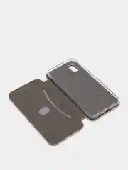 Золотой чехол книжка для Samsung Galaxy A01 Core,  Самсунг А01 Кор