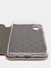 Золотой чехол книжка для Samsung Galaxy A01 Core,  Самсунг А01 Кор