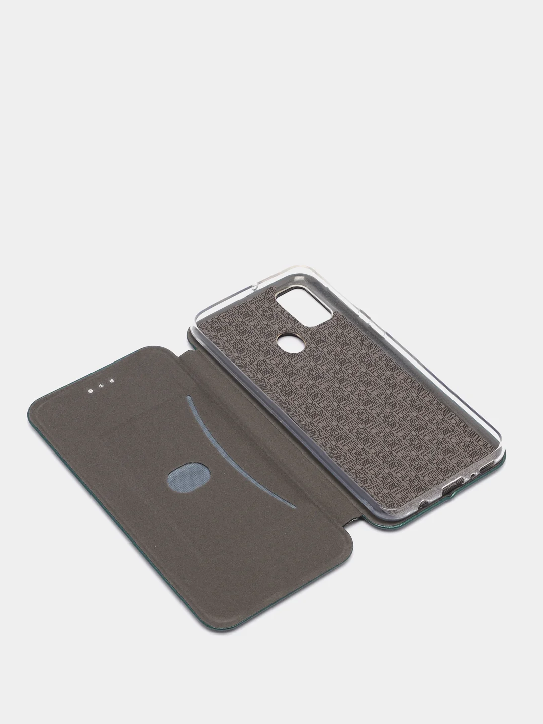 Зеленый чехол-книжка для Samsung M21, М21 Самсунг М21