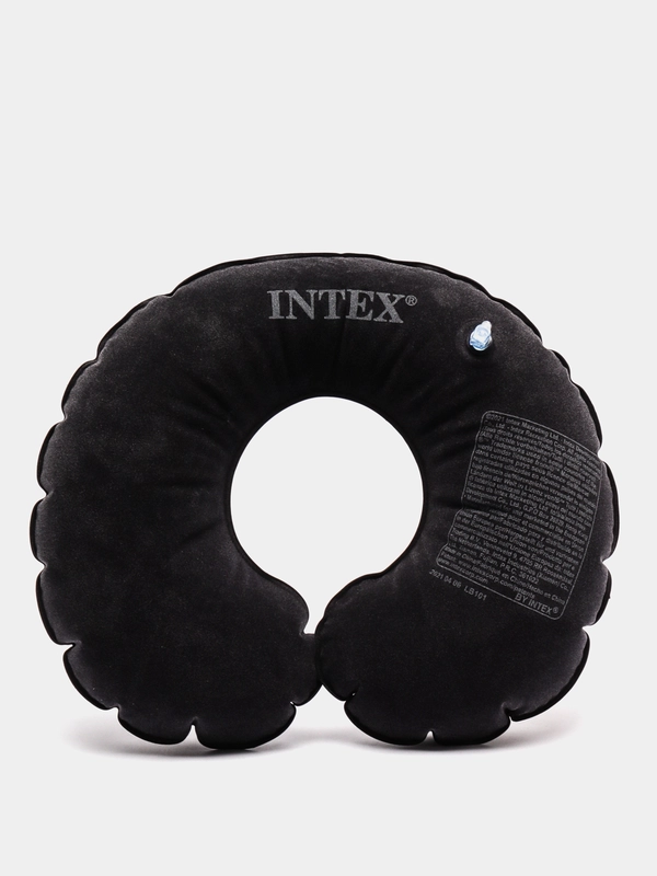 Intex дорожная подушка для путешествий,надувная подушка,для шеи,автомобильная