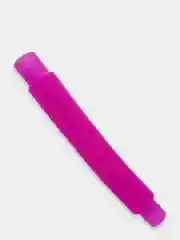 Розовый трубка поп ит, Pop tubes, Поп ит трубка, Игрушка антистресс, Трубка гофра для детей 21см