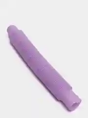 Лавандовый трубка поп ит, Pop tubes, Поп ит трубка, Игрушка антистресс, Трубка гофра для детей 21см