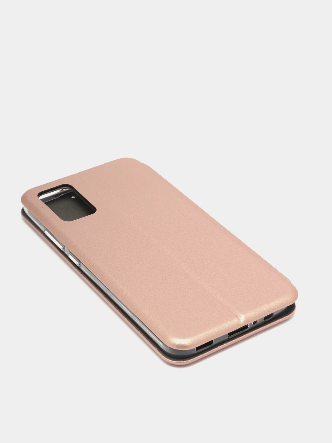 Золотой чехол книжка для Samsung A02S, Самсунг А02s