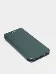 Зеленый чехол книжка для Samsung A02S, Самсунг А02s