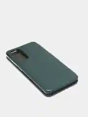 Зеленый чехол книжка для Samsung A52, Самсунг А52