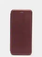Бордовый чехол книжка для Samsung A02S, Самсунг А02s