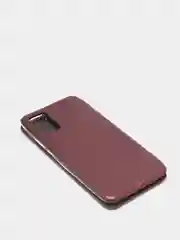 Бордовый чехол книжка для Samsung A02S, Самсунг А02s