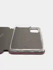 Бордовый чехол книжка для Samsung A02S, Самсунг А02s