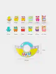 Развивающая игра "НЛО", деревянный конструктор