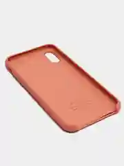 Кораллово-розовый чехол Silicone Case для iPhone X/XS силиконовый