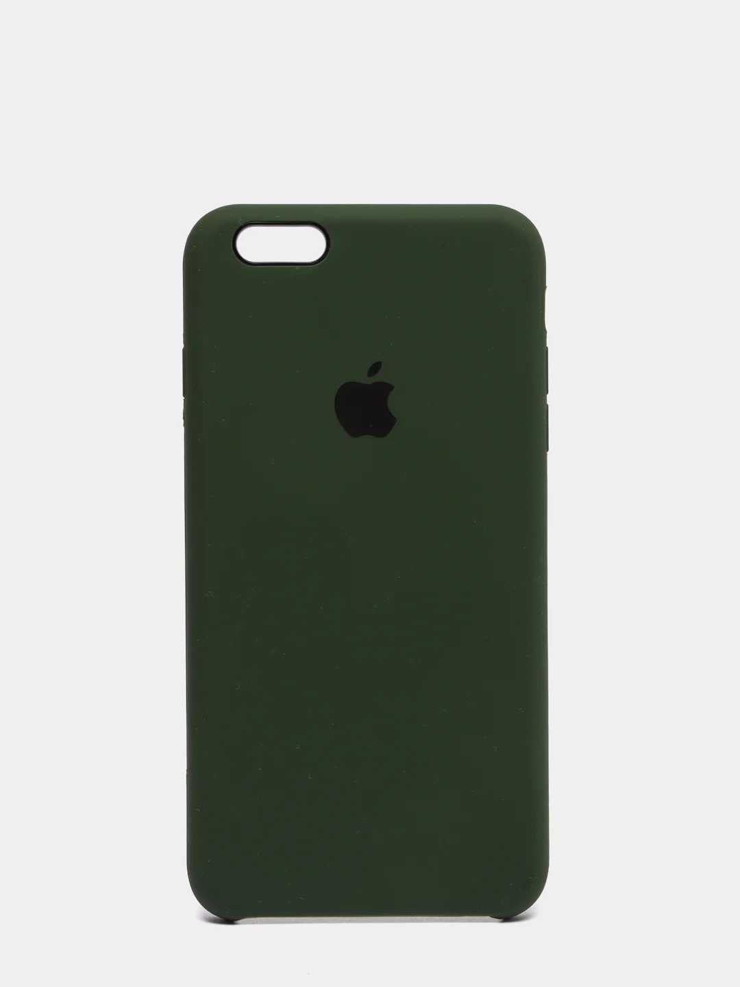 Зеленый чехол Silicone Case для iPhone 6s Plus, силиконовый