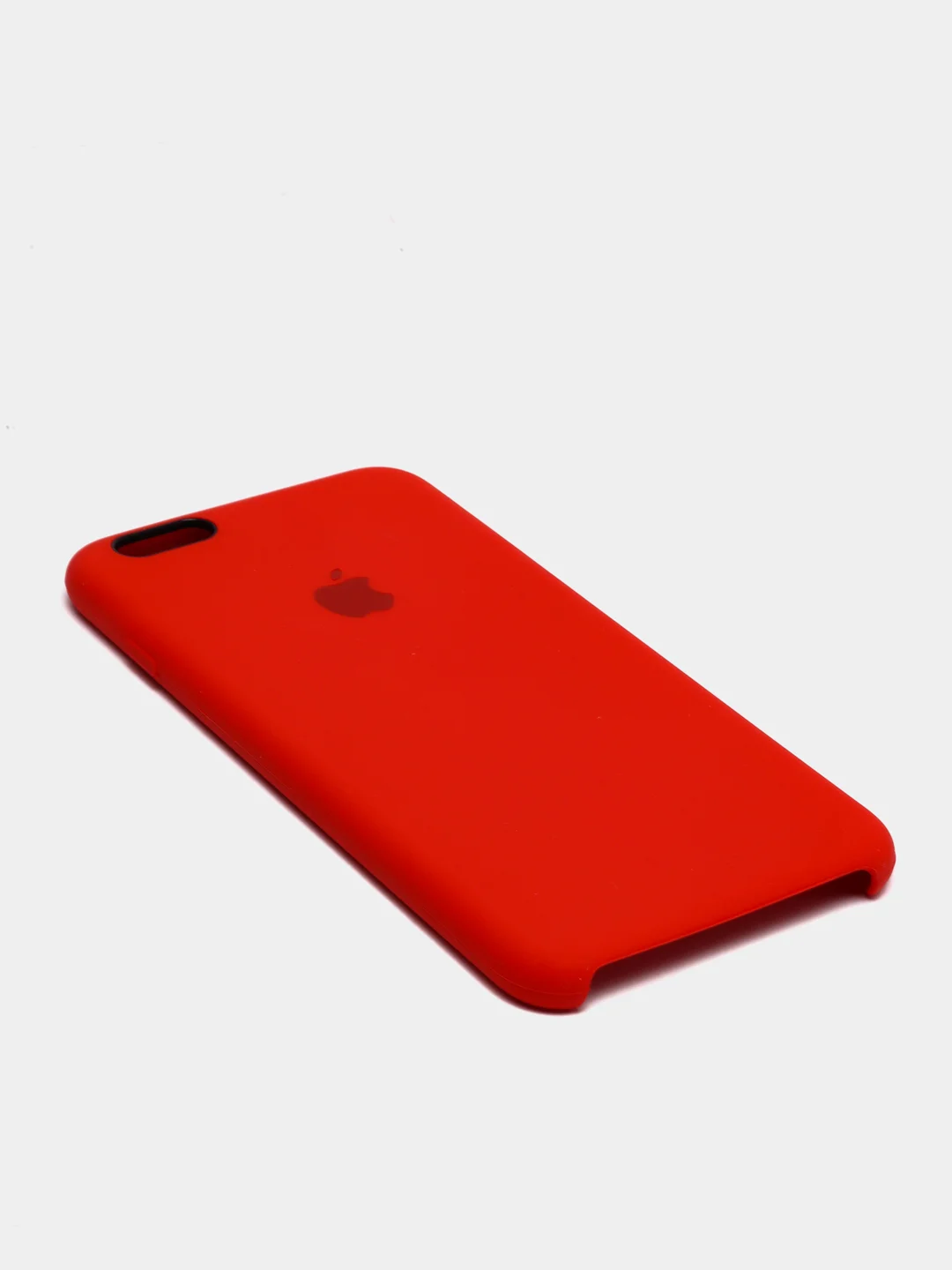 Алый чехол Silicone Case для iPhone 6s Plus, силиконовый
