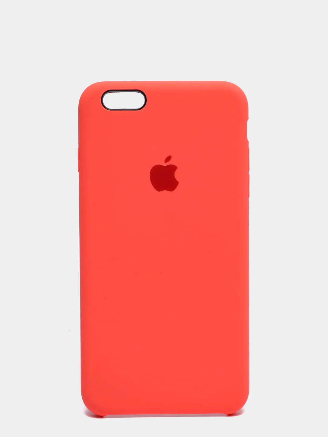 Кораллово-розовый чехол Silicone Case для iPhone 6s Plus, силиконовый
