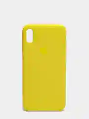 Желтый чехол Silicone Case для iPhone XS Max