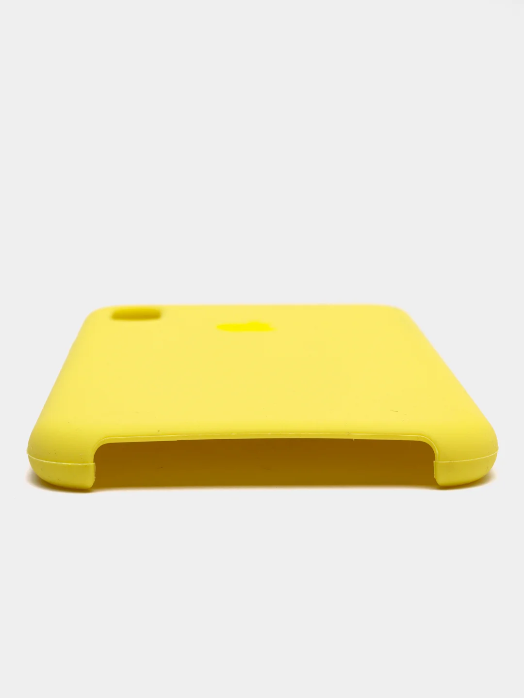 Желтый чехол Silicone Case для iPhone XS Max