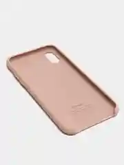 Бежевый чехол Silicone Case для iPhone X/XS силиконовый