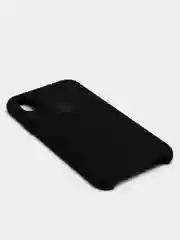 Черный чехол Silicone Case для iPhone X/XS силиконовый
