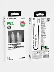 Кабель для зарядки и передачи данных BOROFONE BX36 Type-C на Lightning, 1 м, 20 W